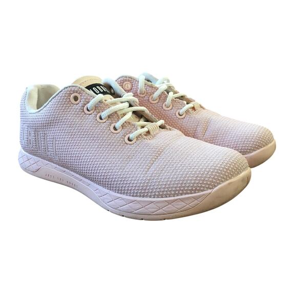 NOBULL Outwork Trainer Shoe Sneaker Pink Womens 7 Mens 5.5 Crossfit Fitness - Picture 2 of 10